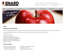 Tablet Screenshot of jenard.com.au